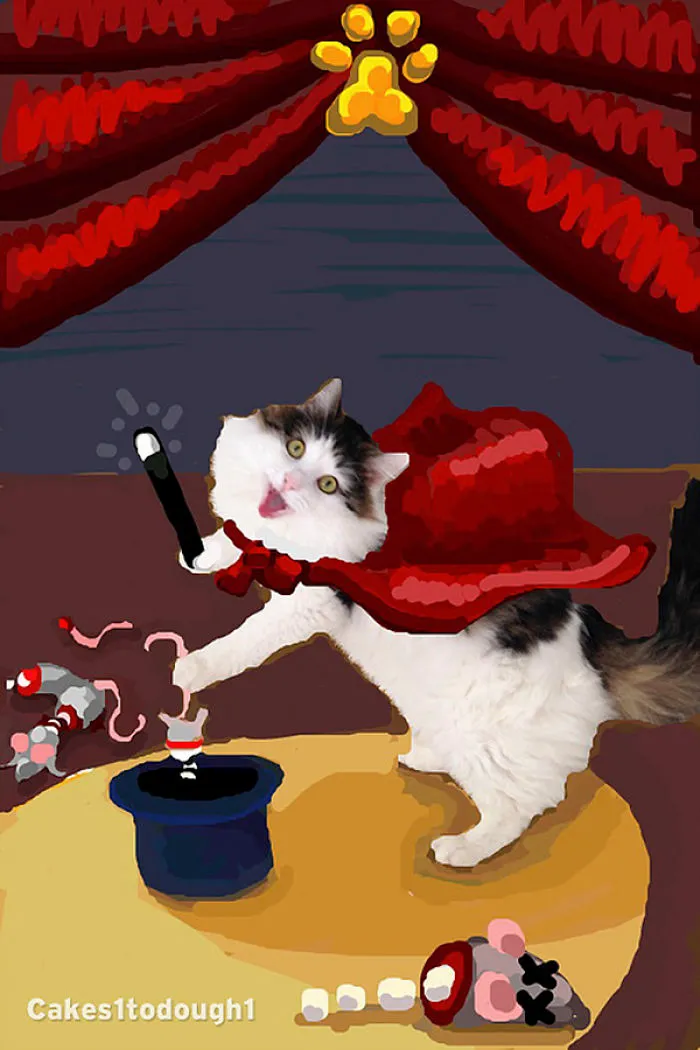 Snapcats: I Draw My Cats Into Comical Situations Using Snapchat