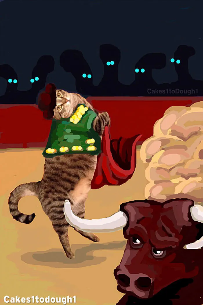 Snapcats: I Draw My Cats Into Comical Situations Using Snapchat