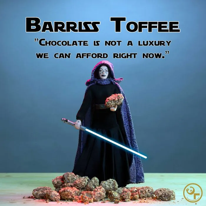 Barriss Offee + Toffee = Barriss Toffee
