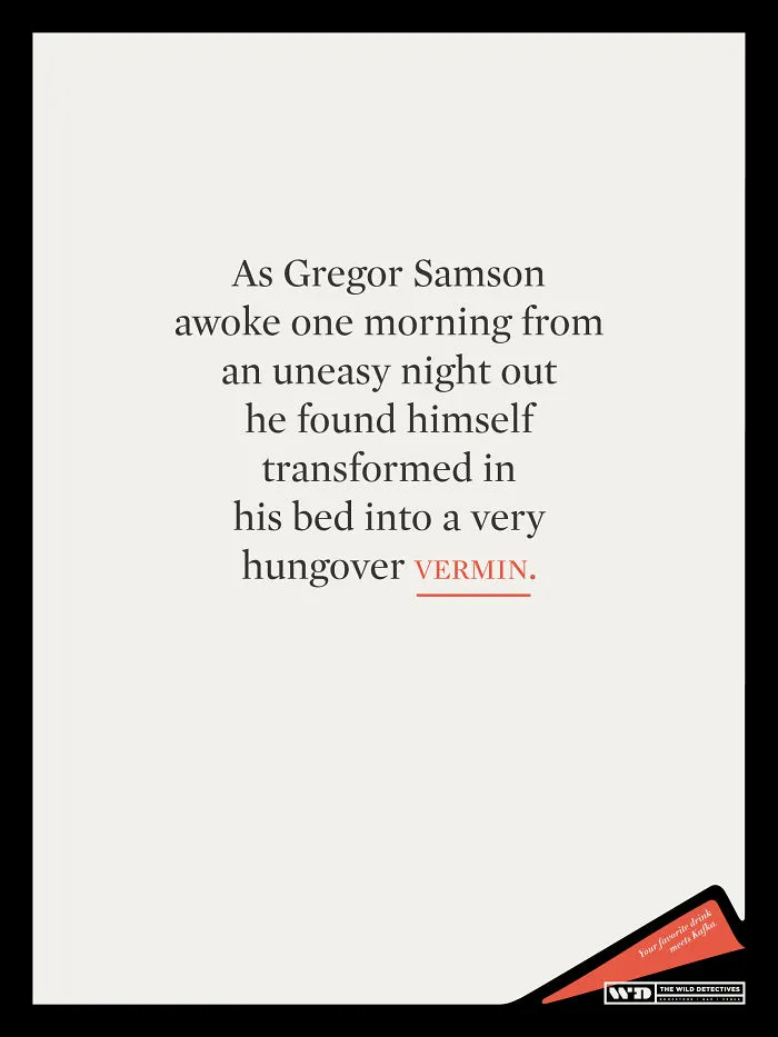 This Bookstore Combined Literature And Alcohol In A Very Funny Series Of Posters