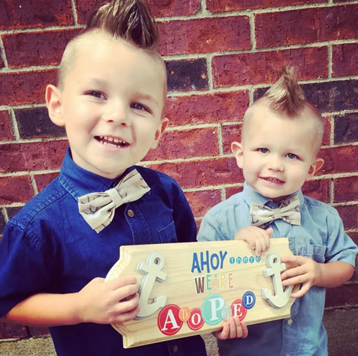 70 Heartwarming Pics Of Children Who Were Just Adopted