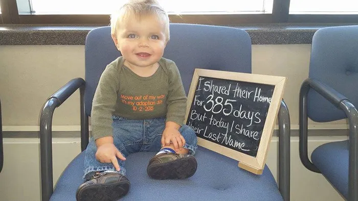 70 Heartwarming Pics Of Children Who Were Just Adopted