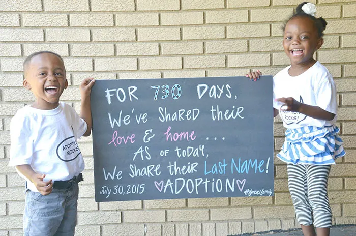 70 Heartwarming Pics Of Children Who Were Just Adopted