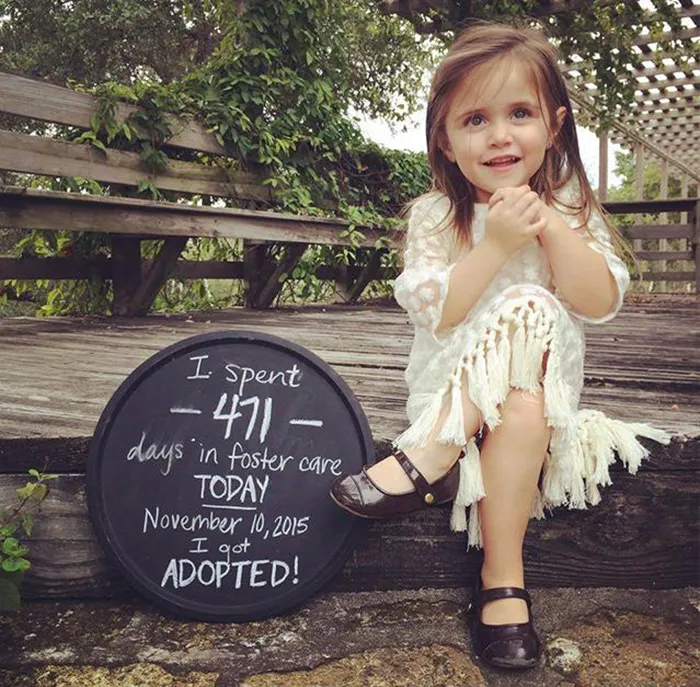 70 Heartwarming Pics Of Children Who Were Just Adopted