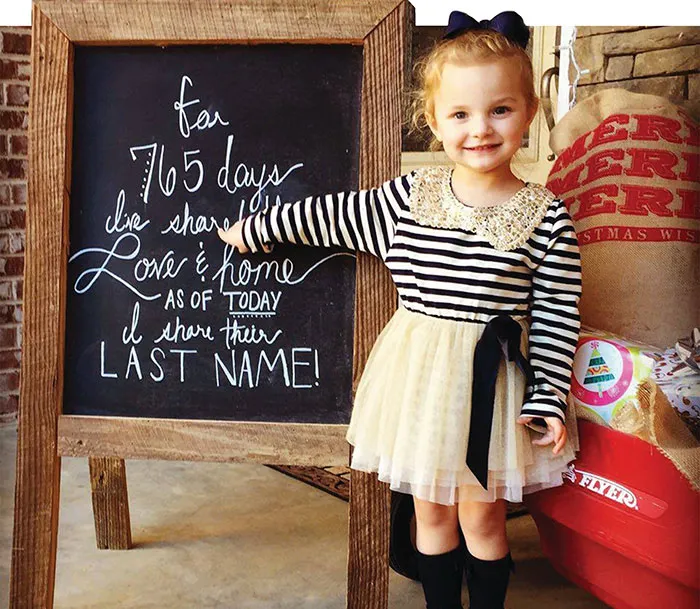 70 Heartwarming Pics Of Children Who Were Just Adopted