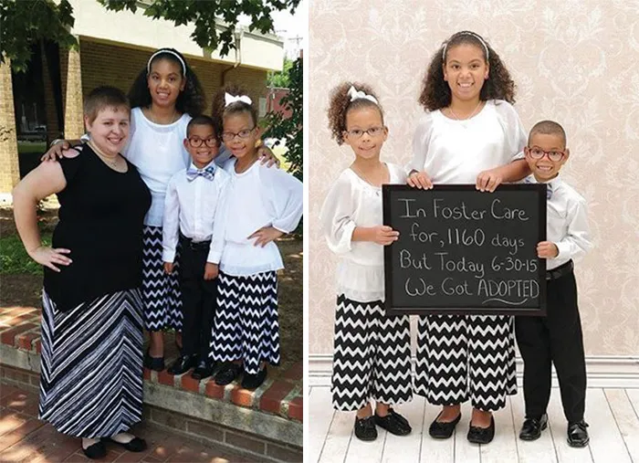 70 Heartwarming Pics Of Children Who Were Just Adopted