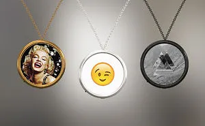 A Digital Necklace You Can Customize