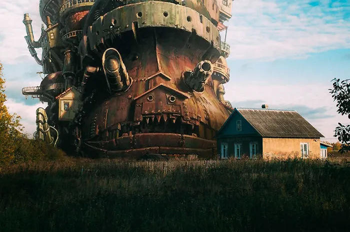 Cartoon Characters Added To Real Life By Russian Artists