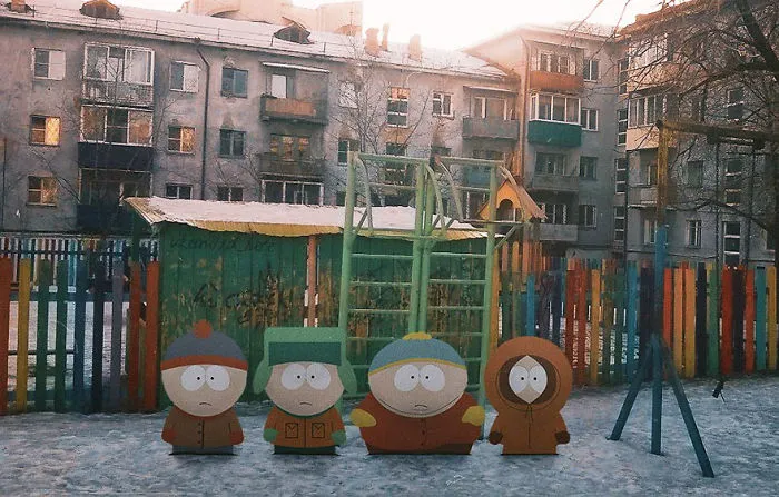 Cartoon Characters Added To Real Life By Russian Artists