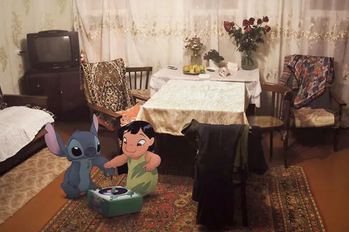 Cartoon Characters Added To Real Life By Russian Artists