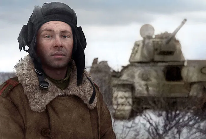 Tank Driver Mikhail Smirnov, 1944
