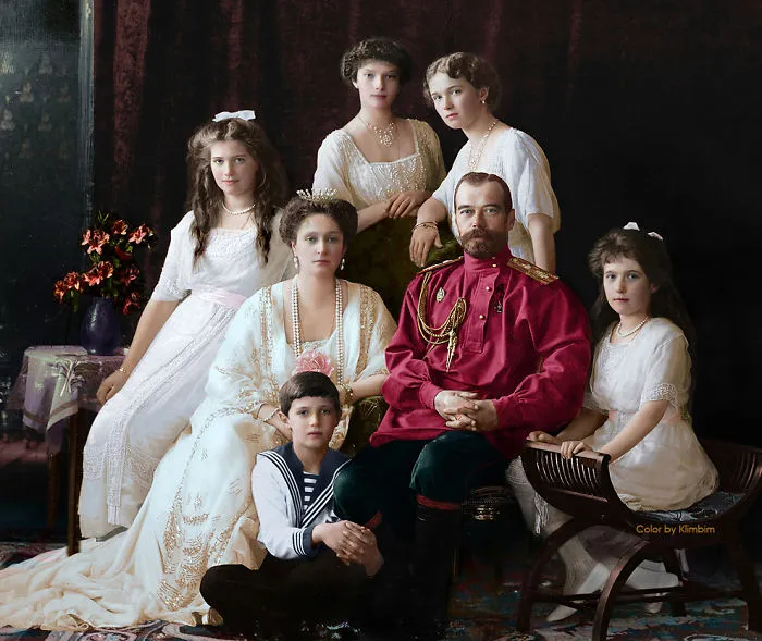 Family Nicholas Ii Of Russia, 1914