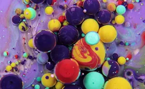 I Mix Paint, Oil, Milk and Liquid Soap To Create Surrealistic Paint Dances