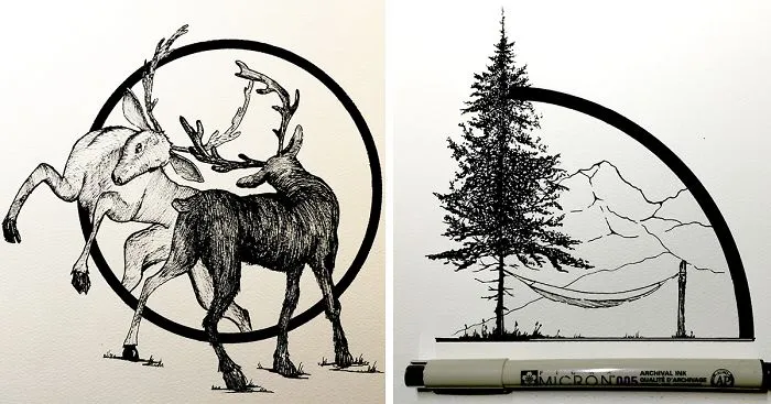 I've Been Drawing One Illustration A Day For 2 Years