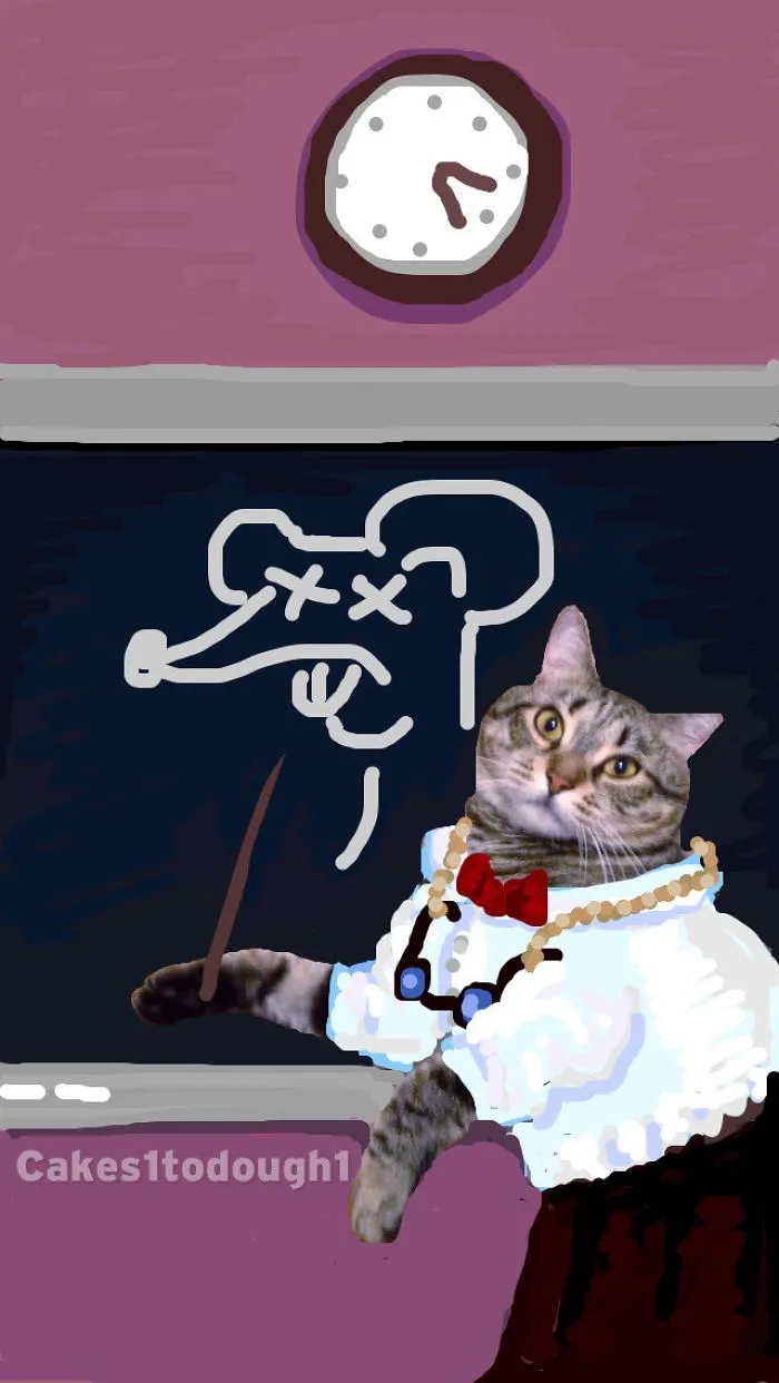 Snapcats: I Draw My Cats Into Comical Situations Using Snapchat