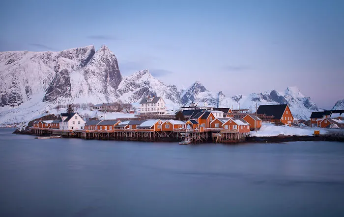 A Small Village On The Water, Lofoten, Norway