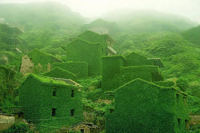 Abandoned Fishing Village In Shengsi, China