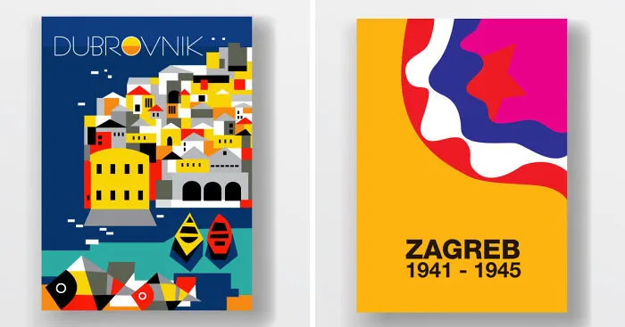 I Redesigned Famous Yugoslavian Posters To Bring Back Good Memories (Part 3)