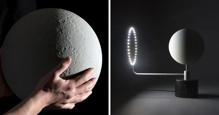 Topographically Accurate Lunar Globe That We Created In 4 Years Using Data From NASA