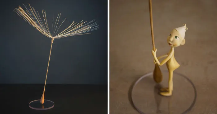 We Make Sculptures Inspired By Dandelions