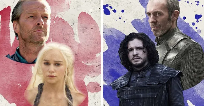 Infographic Of Game Of Thrones: Books Vs Tv Series