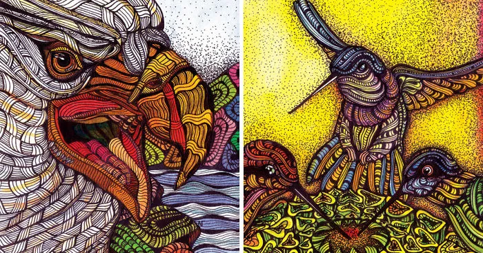 I Let My Imagination Run Free While Creating These Watercolor Illustrations