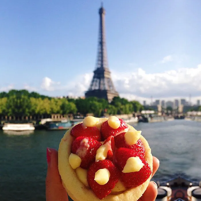 Strawberry Dessert, Paris