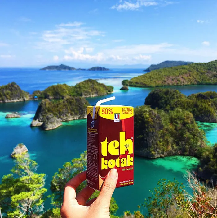 Teh Kotak, Indonesia