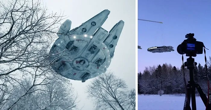 Artist Creates Stunning Star Wars Photos Using Toys And Forced Perspective