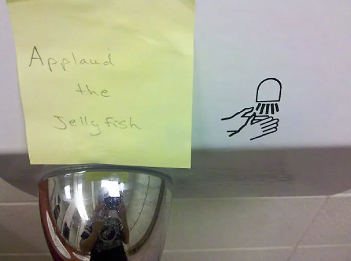 Found This In The Bathroom By My School's Band Hall