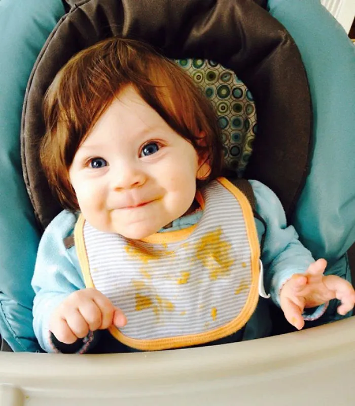 A Buddy Of Mine Had His First Daughter This Past Year And No That Is Not A Wig