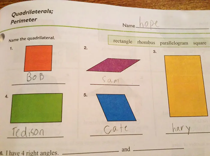 My Friend's Daughter Taking The Instructions Literally