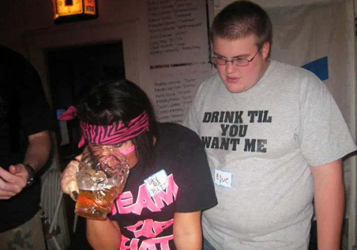 Some Say She Is Still Drinking To This Day