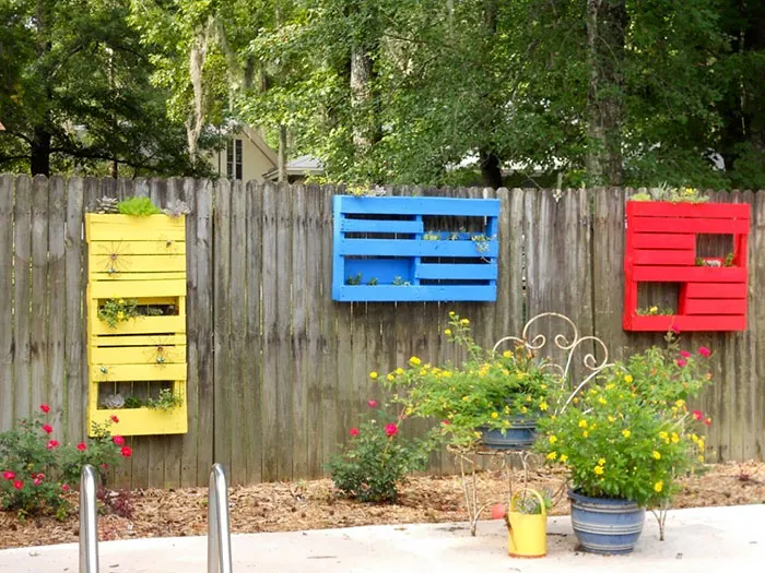 Panel Shelf Fence Decor
