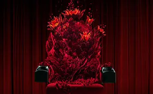 I Brought A Regular Movie Theater Chair To Life By Making It Bloom