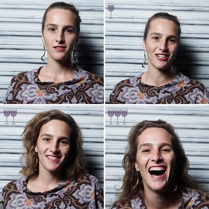 How People Look After 1, 2, and 3 Glasses Of Wine