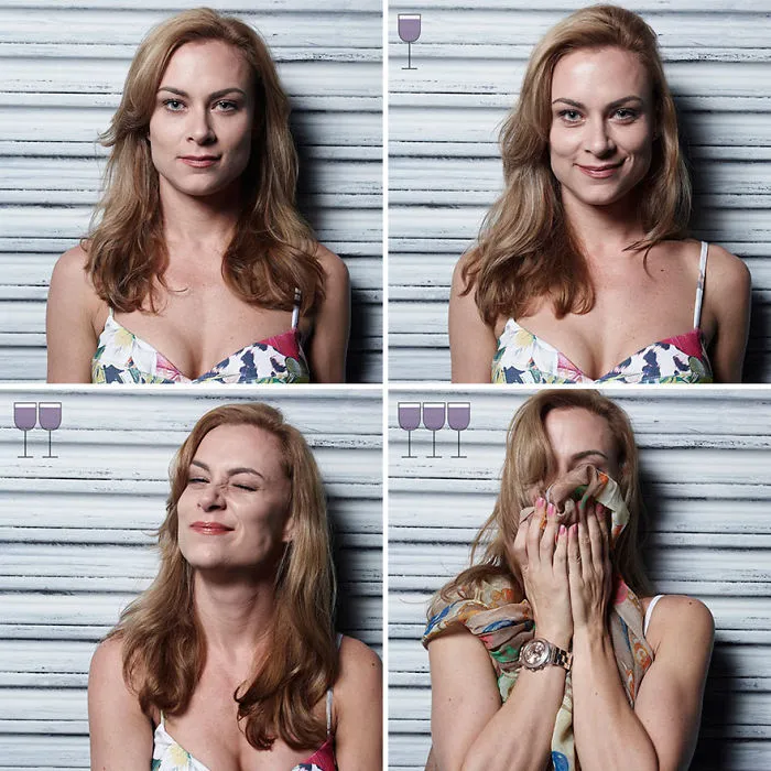 How People Look After 1, 2, and 3 Glasses Of Wine