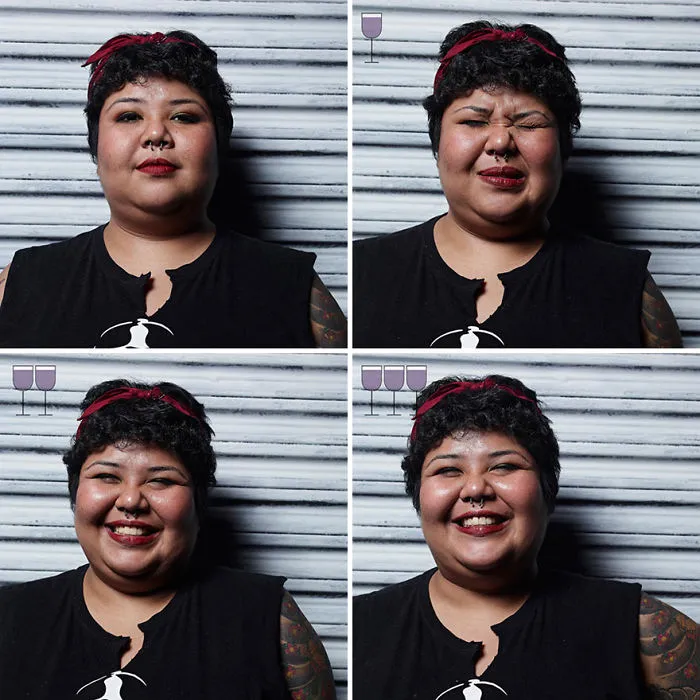 How People Look After 1, 2, and 3 Glasses Of Wine