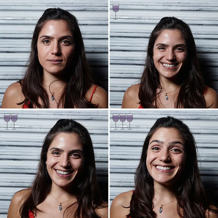 How People Look After 1, 2, and 3 Glasses Of Wine
