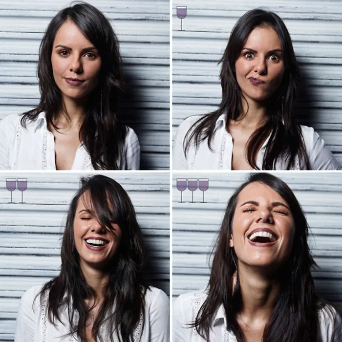 How People Look After 1, 2, and 3 Glasses Of Wine