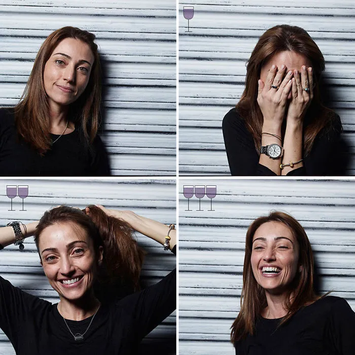 How People Look After 1, 2, and 3 Glasses Of Wine