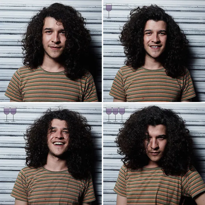 How People Look After 1, 2, and 3 Glasses Of Wine
