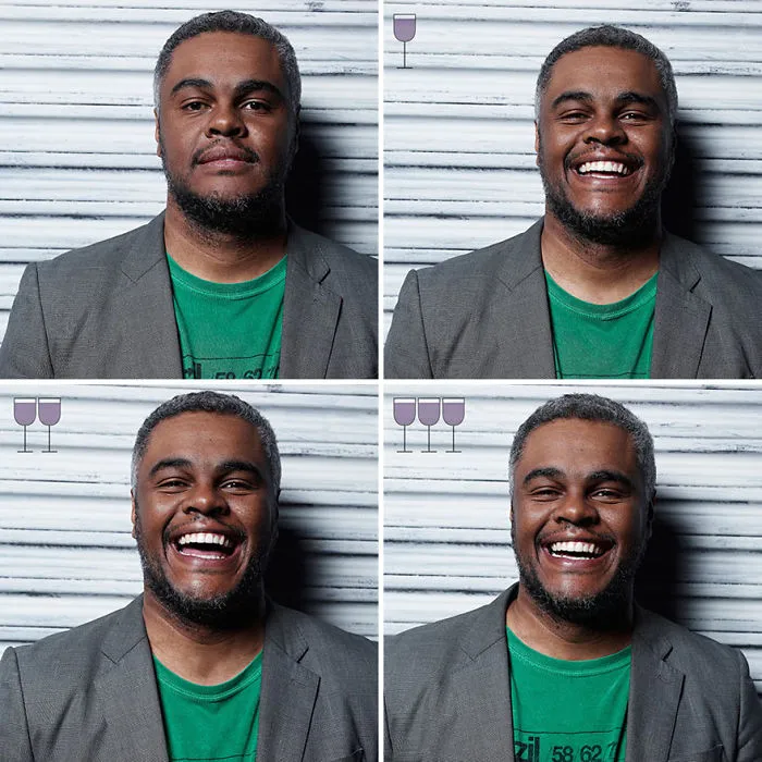 How People Look After 1, 2, and 3 Glasses Of Wine
