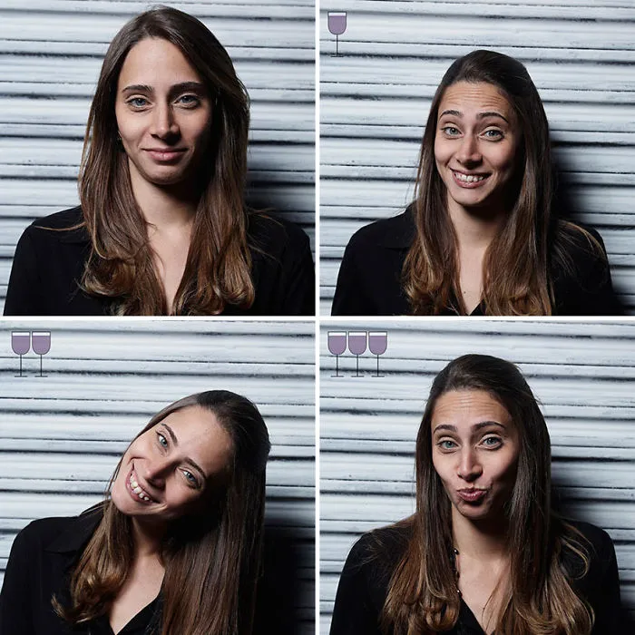 How People Look After 1, 2, and 3 Glasses Of Wine