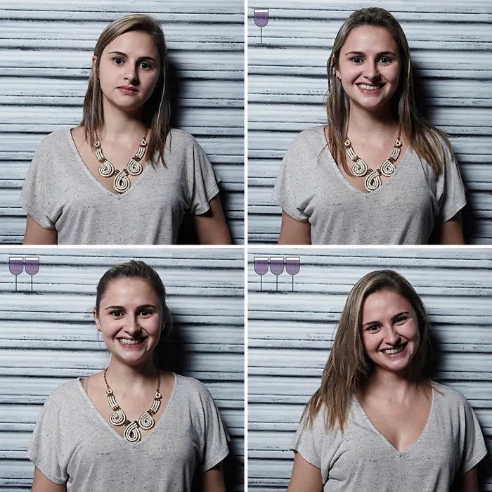 How People Look After 1, 2, and 3 Glasses Of Wine