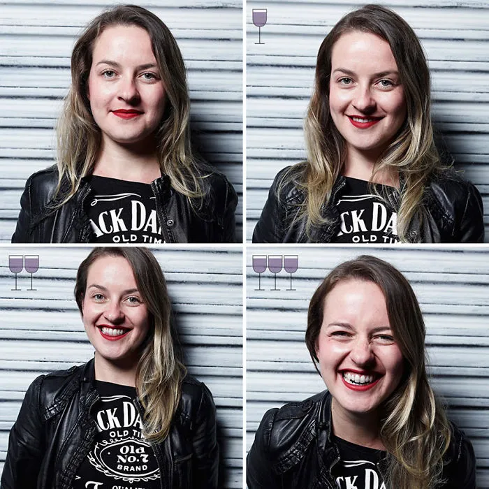 How People Look After 1, 2, and 3 Glasses Of Wine