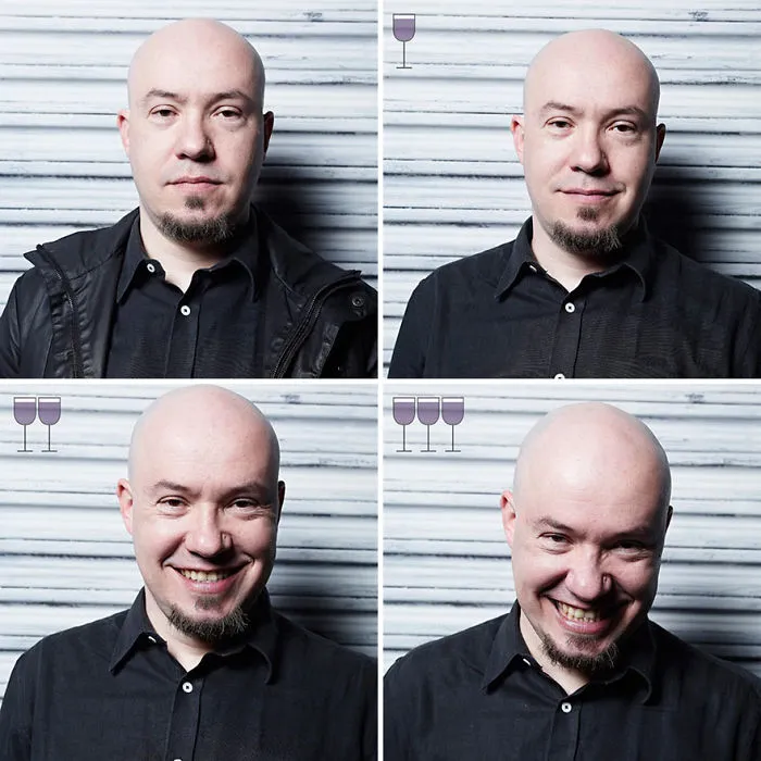 How People Look After 1, 2, and 3 Glasses Of Wine