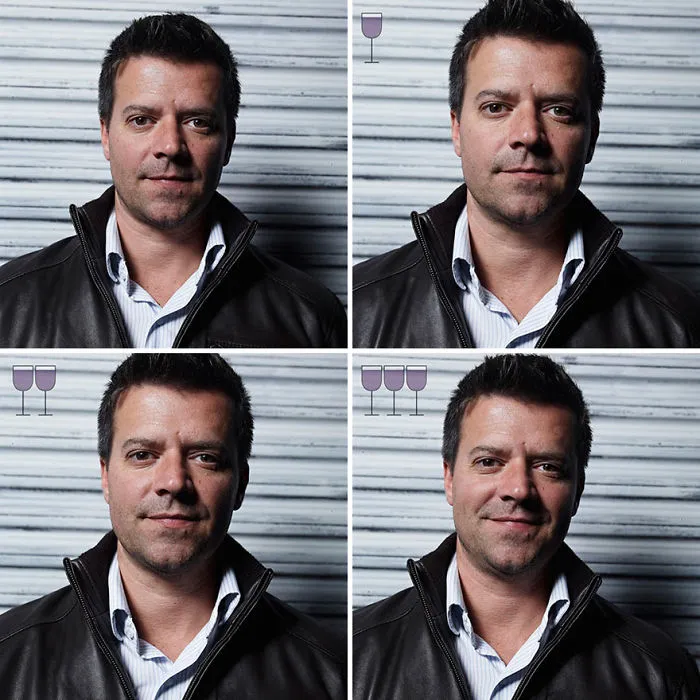 How People Look After 1, 2, and 3 Glasses Of Wine