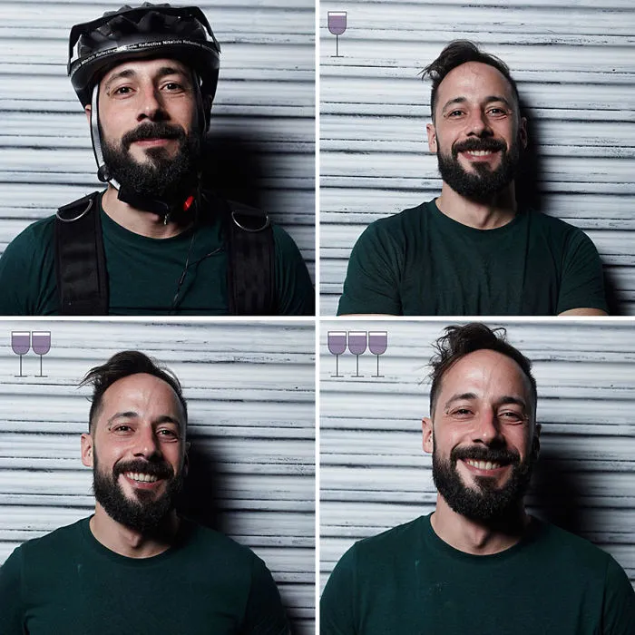 How People Look After 1, 2, and 3 Glasses Of Wine