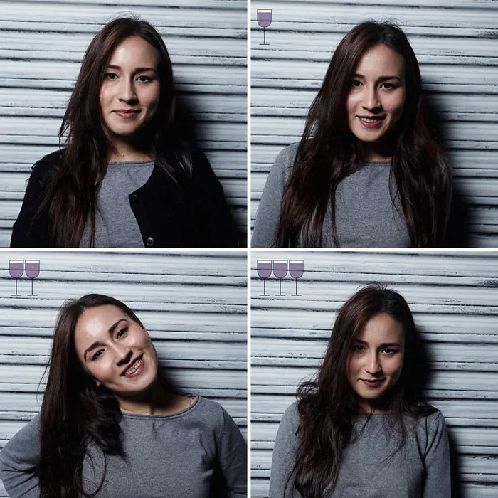 How People Look After 1, 2, and 3 Glasses Of Wine